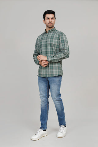 Light Green Casual Shirt