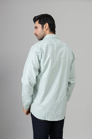 Light Green Casual Shirt