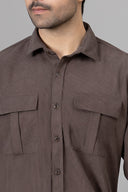 Coffee Casual Shirt