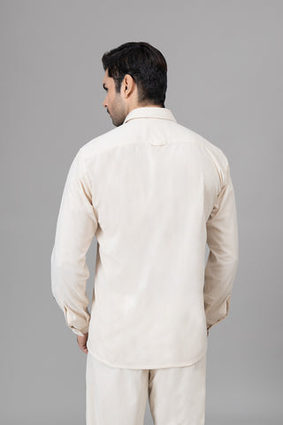 Off White Casual Shirt