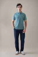 Light Green Refined Polo