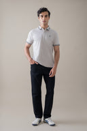 Light Grey Refined Polo
