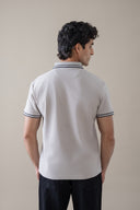Light Grey Refined Polo