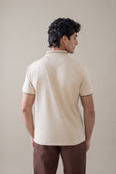 Beige Signature Polo