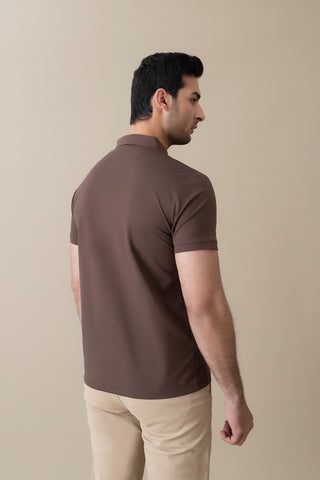 Dark Brown Prestige Polo