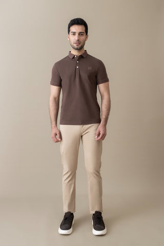 Dark Brown Prestige Polo