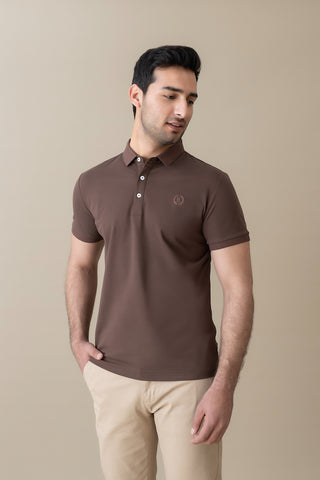 Dark Brown Prestige Polo