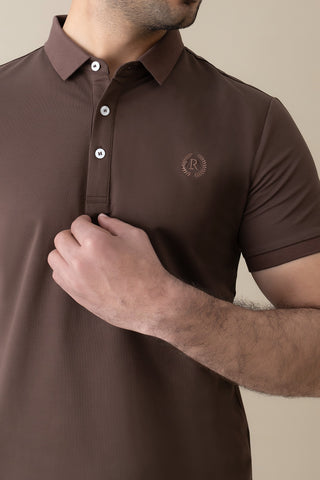 Dark Brown Prestige Polo