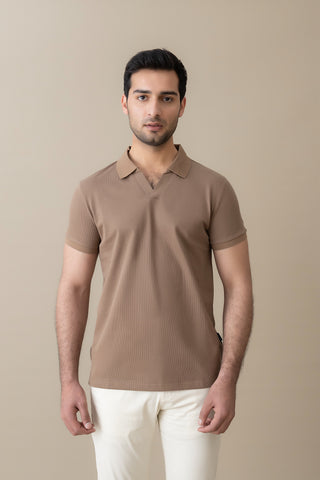 Brown Signature Polo
