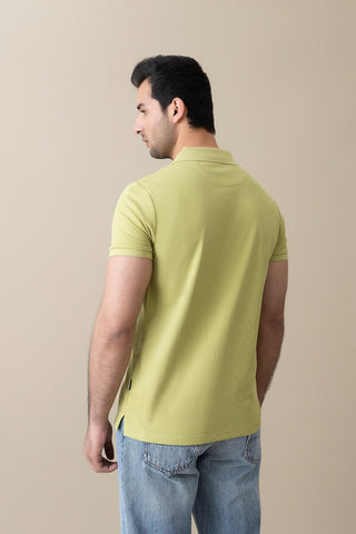 Parrot Green Signature Polo