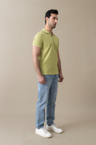 Parrot Green Signature Polo