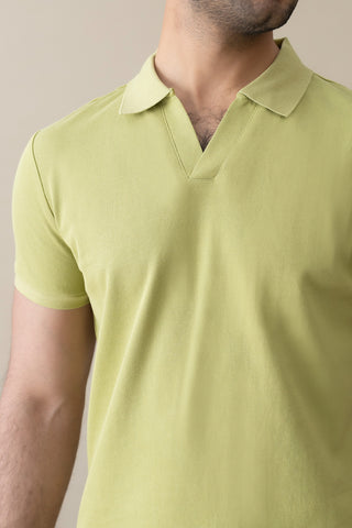 Parrot Green Signature Polo