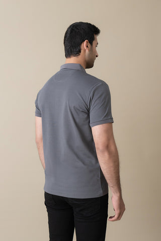Charcoal Grey Prestige Polo