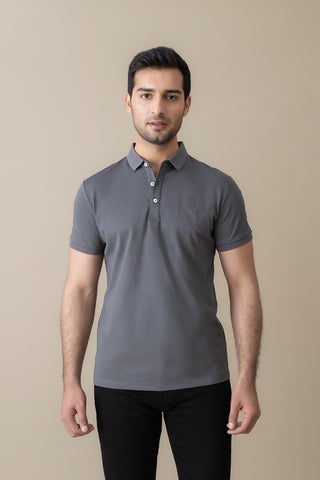 Charcoal Grey Prestige Polo