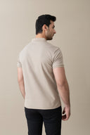 Beige Signature Polo