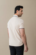 Beige Signature Polo