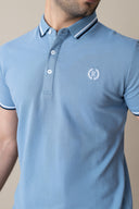 Sky Blue Signature Polo