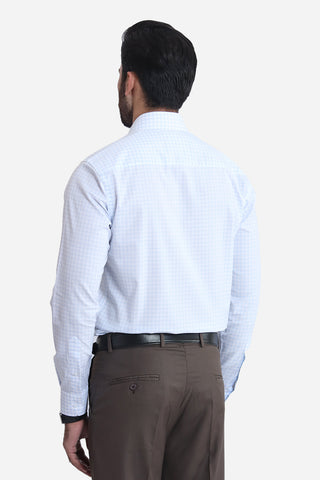 White Check Dress Shirt