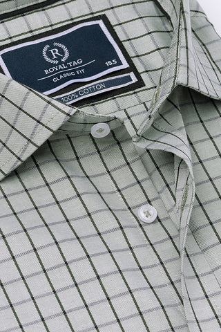 Grey Dress Shirt- CFC241156-GR