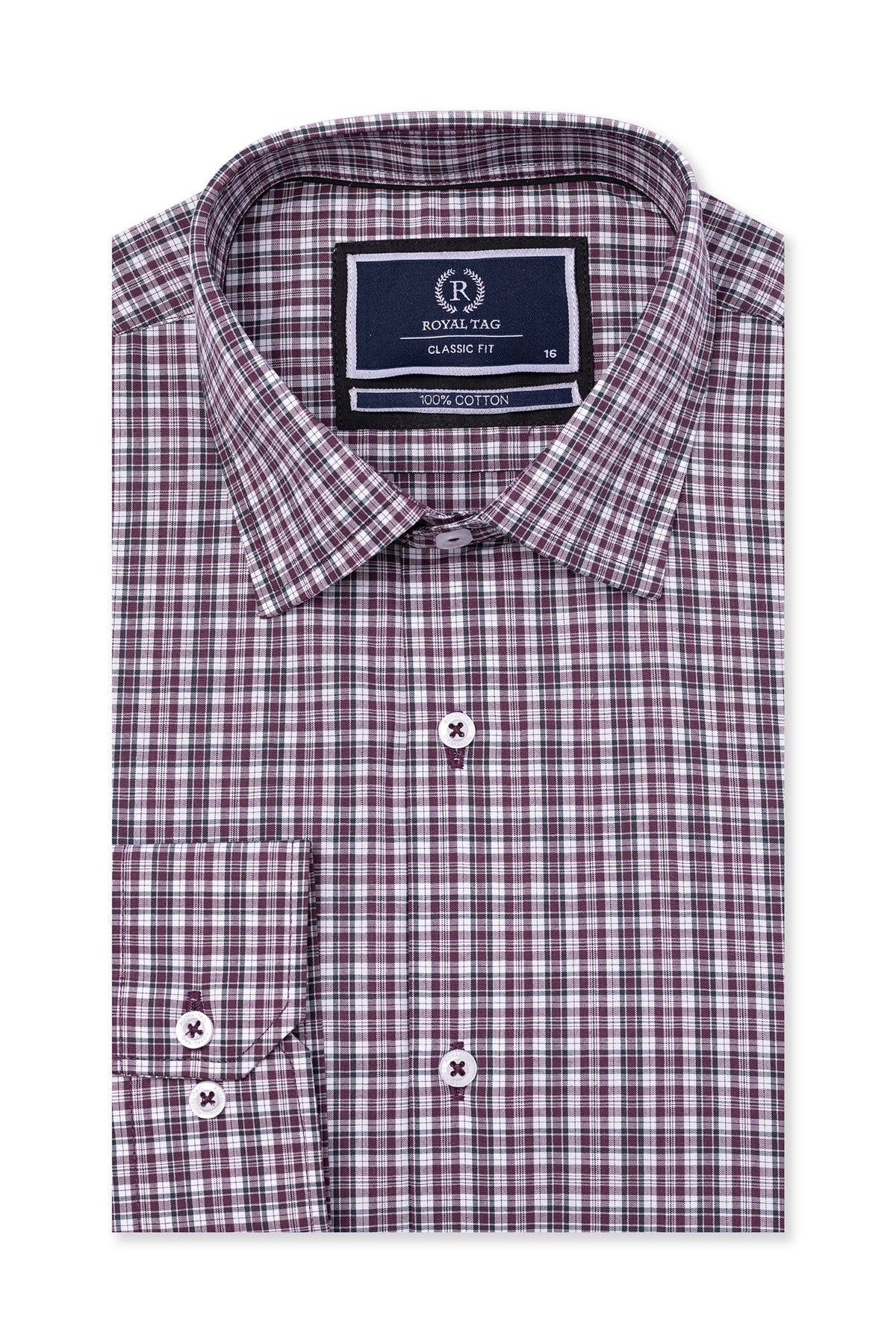 Check Dress Shirt- CFC241158-MR