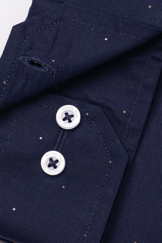 Navy Dress Shirt- CFD241128-NY