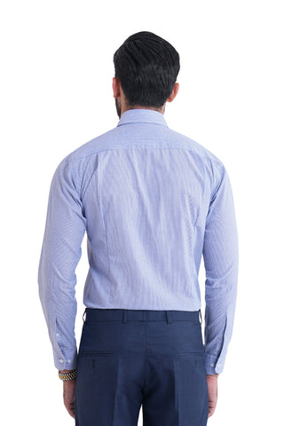 Classic Fit Lining Dress Shirt CFL240128-1