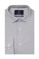 Light Grey Refined Dress Shirt