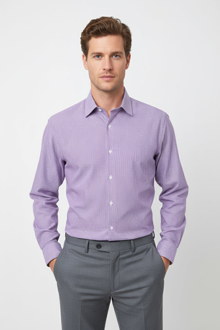 Purple Dress Shirt
