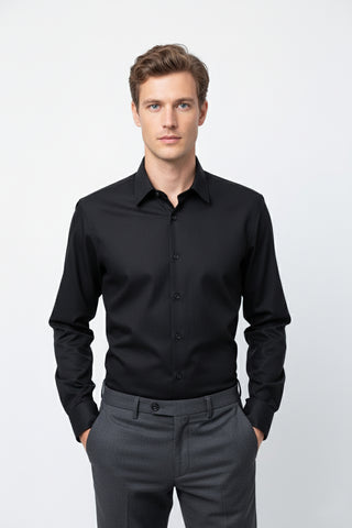 Black Dress Shirt