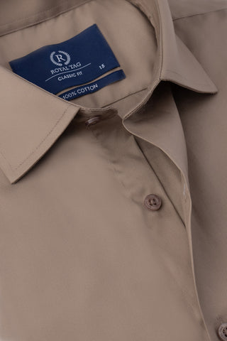 Brown Prestige Dress Shirt