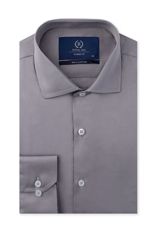 Light Grey Prestige Dress Shirt