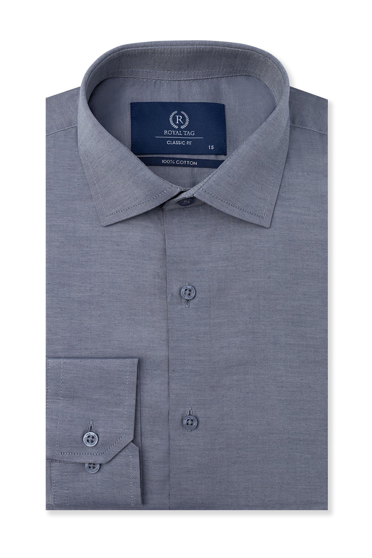 Grey Imperial Dress Shirt