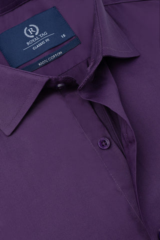 Purple Imperial Dress Shirt