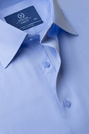 Sky Blue Refined Dress Shirt