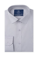 Light Grey Refined Dress Shirt