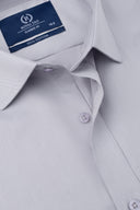 Light Grey Refined Dress Shirt