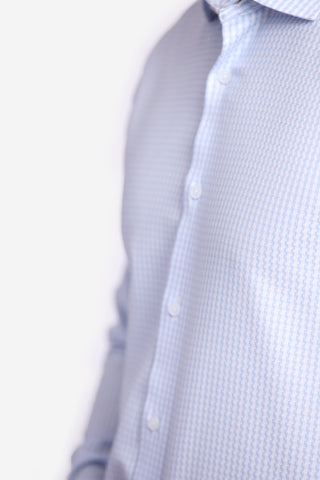 Sky Textured Dress Shirt