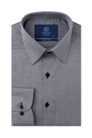 Grey Prestige Dress Shirt