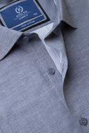 Grey Refined Dress Shirt