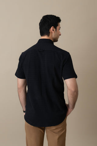 Black Heritage Casual Shirt