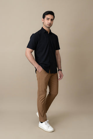 Black Heritage Casual Shirt