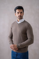 BROWN SWEATERS