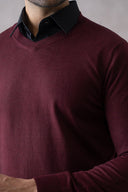 MAROON SWEATERS