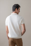 Knit Zipper Polo