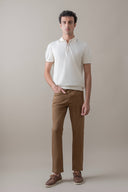 Knit Zipper Polo