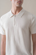 Beige Classic Fit Polo