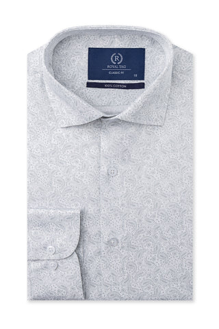 Light Grey Prestige Dress Shirt