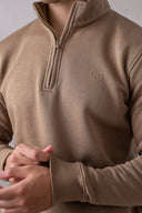Mock-Neck Half-Zip Fleece Co-Ord Set
