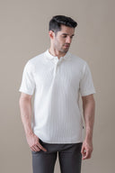 White Refined Polo