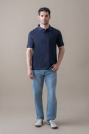 Navy Refined Polo